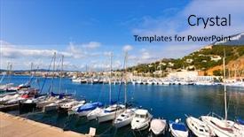  Presentation with marina - Amazing PPT theme having javea xabia marina club nautico backdrop and a  colored foreground