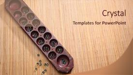  Presentation with jawa - Theme enhanced with jawa - congkak is a traditional game background and a lemonade colored foreground