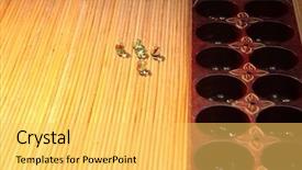  Presentation with asia traditional - Slide deck consisting of jawa - congkak is a traditional game background and a yellow colored foreground