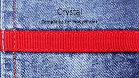  Presentation with jeans - Audience pleasing slides consisting of jeans background backdrop and a light blue colored foreground