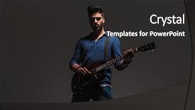  Presentation with clothing wooden clothes hanger object - Slides featuring jeans clothes standing and play background and a dark gray colored foreground