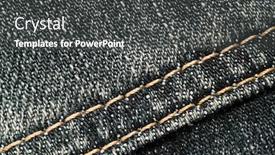  Presentation with dark space - Theme featuring jeans-natural-clean-background-macro background and a dark gray colored foreground