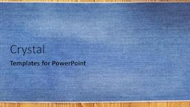  Presentation with jeans - Slides with jeans-texture-on-old-wooden background and a teal colored foreground