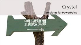  Presentation with saudi arabia - Audience pleasing PPT layouts consisting of jeddah - saudi arabia wooden sign isolated backdrop and a light gray colored foreground