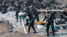  Presentation with folk dance - Cool new presentation with jeju-south-korea-mar-27 backdrop and a dark gray colored foreground