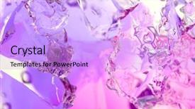  Presentation with high fidelity - Amazing theme having jello - high magnification macro of gelatin backdrop and a lilac colored foreground