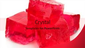  Presentation with jelly - Cool new PPT theme with garland on the christmas tree backdrop and a wine colored foreground