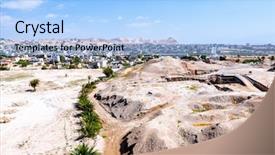  Presentation with palm - PPT theme consisting of jews romans - jericho city of palm trees background and a light blue colored foreground