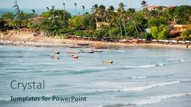  Presentation with hidden - Slide deck featuring jericoacoara-is-a-virgin-beach background and a light blue colored foreground