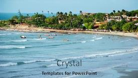  Presentation with hidden - PPT layouts enhanced with jericoacoara-is-a-virgin-beach background and a light blue colored foreground