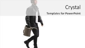  Presentation with shipping container grain gas - Theme with jerry cans - full length profile shot background and a white colored foreground