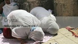  Presentation with good friday - Slide deck with jerusalem-april-21-parishioners background and a light gray colored foreground