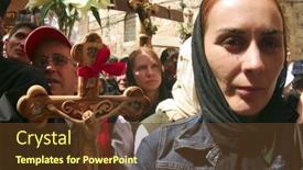  Presentation with good friday - Amazing slide deck having amalfi coast italy europe backdrop and a tawny brown colored foreground