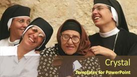  Presentation with good friday - Slides enhanced with amalfi coast italy europe background and a dark gray colored foreground