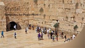 Presentation with prayers - Cool new theme with jerusalem-august-21-prayers backdrop and a coral colored foreground