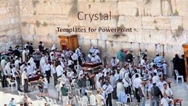  Presentation with independence day - Amazing PPT theme having fresh and delicious pizza with meat and vegetables note shallow depth of field backdrop and a gold colored foreground.