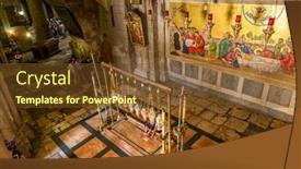  Presentation with jesus body - Audience pleasing presentation theme consisting of jerusalem-israel-august-21-2013 backdrop and a tawny brown colored foreground