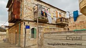  Presentation with joseph - Beautiful slides featuring jerusalem-israel-december-29-2016 backdrop and a coral colored foreground