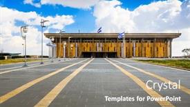  Presentation with legislative - Audience pleasing slide deck consisting of jerusalem-israel-february-25-2012 backdrop and a coral colored foreground