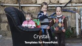  Presentation with quarter - PPT layouts having jerusalem-israel-march-06-2017 background and a dark gray colored foreground