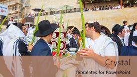  Presentation with ritual - Cool new slide deck with jerusalem-israel-october-12-2014 backdrop and a coral colored foreground