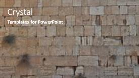  Presentation with prayers - Beautiful presentation featuring jerusalem-israel-october-16-2011 backdrop and a gray colored foreground