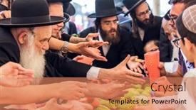  Presentation with fruit tree - Cool new PPT theme with jerusalem-israel-september-20-2018 backdrop and a coral colored foreground