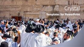  Presentation with harvest festival - Amazing PPT theme having jerusalem-israel-september-26-2018 backdrop and a coral colored foreground