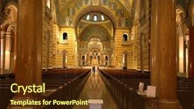  Presentation with louis xiv - Colorful presentation theme enhanced with islam - lahore fort shahi qilla is backdrop and a mint green colored foreground.