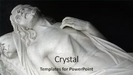  Presentation with jesus empty tomb - Presentation theme having 3d people - men person talking businessman background and a light gray colored foreground