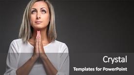  Presentation with jesus love - Presentation with jesus love - praying woman background and a dark gray colored foreground