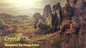  Presentation with filter - Beautiful presentation theme featuring  backdrop and a  colored foreground