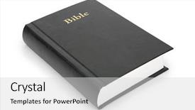  Presentation with bible teaching - Beautiful PPT layouts featuring jesus teaching - closed bible backdrop and a light gray colored foreground
