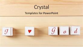  Presentation with god love - Slide deck consisting of jesus teaching - educational cubes and i love background and a lemonade colored foreground