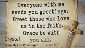  Presentation with top 150 - Audience pleasing theme consisting of jesus us - top-150 bible verses about love backdrop and a mint green colored foreground