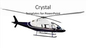  Presentation with helicopter - Cool new PPT layouts with jet fuel - helicopter isolated under the white backdrop and a white colored foreground