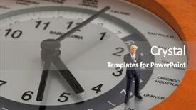  Presentation with jet - Audience pleasing presentation design consisting of jet lag metaphor backdrop and a gray colored foreground