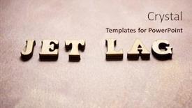  Presentation with jet - Beautiful PPT layouts featuring jet-lag-text backdrop and a lemonade colored foreground