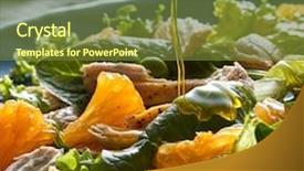  Presentation with jet - Audience pleasing PPT layouts consisting of jet of olive oil falling backdrop and a tawny brown colored foreground