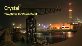  Presentation with israel - Audience pleasing presentation theme consisting of jetty by night tel viv backdrop and a  colored foreground