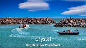  Presentation with currents - PPT layouts featuring jetty-is-a-long-narrow background and a teal colored foreground