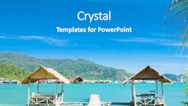  Presentation with love and justice - Amazing PPT layouts having jetty to eternity path filled backdrop and a gray colored foreground