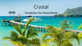  Presentation with gods love - Amazing presentation having jetty to eternity path filled backdrop and a light blue colored foreground