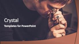  Presentation with evaluation - PPT theme enhanced with jeweler during the evaluation background and a dark gray colored foreground