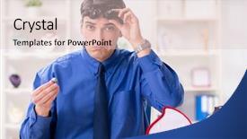  Presentation with royal luxury gold and silver - Audience pleasing slides consisting of jeweler working with luxury jewelry backdrop and a lemonade colored foreground