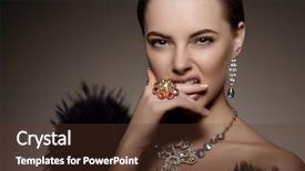  Presentation with ring diamond jewelry - Beautiful theme featuring jewelery - high-fashion model girl beauty woman backdrop and a tawny brown colored foreground