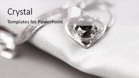  Presentation with satin - Colorful slide deck enhanced with jewellery box - close up shot backdrop and a light gray colored foreground