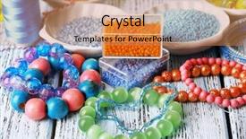  Presentation with manufacture - Beautiful slide deck featuring jewellery box - materials for manufacture of jewelry backdrop and a  colored foreground