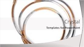  Presentation with jewelry - Audience pleasing slides consisting of jewelry-chain-isolated-on-white backdrop and a white colored foreground