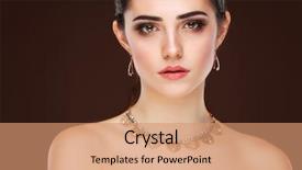  Presentation with dark vampire mouth makeup fashion - Colorful presentation theme enhanced with jewelry ear rings - fashion girl portrait accessorys dark backdrop and a  colored foreground